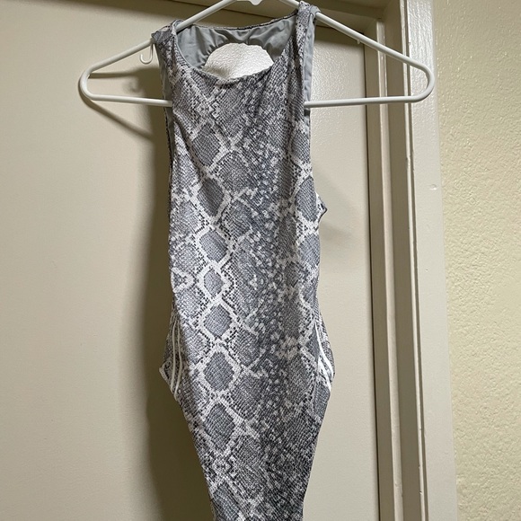 Frankies Bikinis Python one piece swimsuit - Picture 3 of 12